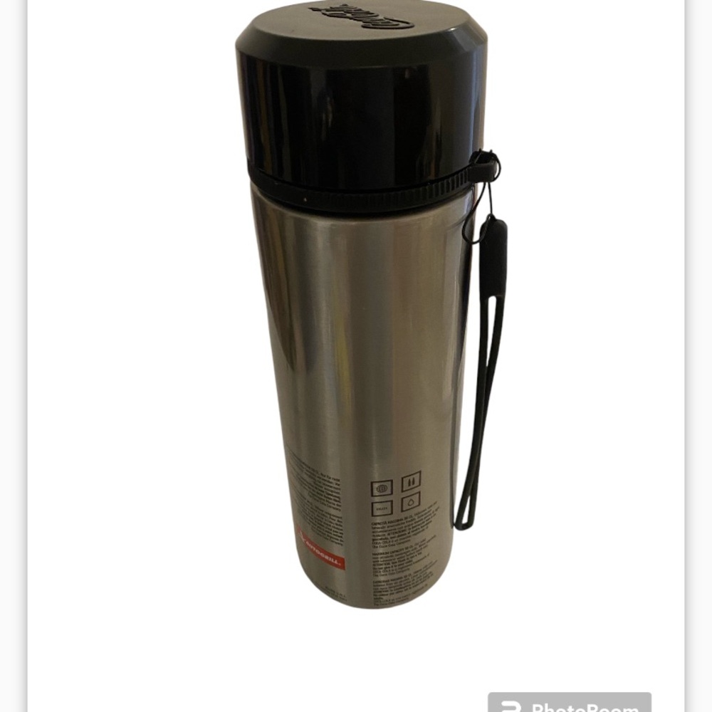 Coca-Cola REAL MAGIC Collectible 8.5" Metal Water Bottle Flask Elite Autogrill/ - Picture 5 of 5
